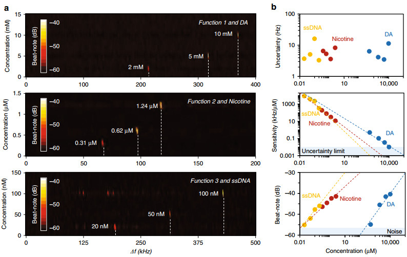 Biochemical sensing in graphene-enhanced microfiber resonators